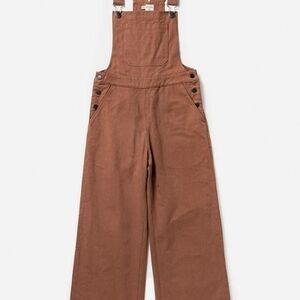 Classic Tan Women's Denim Overalls